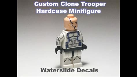 lego waterslide decals clone commando omega|waterslide decals for lego.